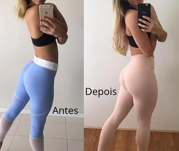 Antes e depois — Truque da Cavala